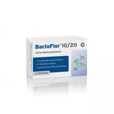 Intercell Pharma Bactoflor 10/20 suplement diety 100 kaps.