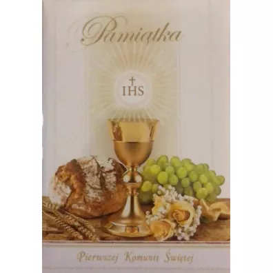 Panorama Ksi��eczka brokat A5 Komunia wz�r nr 020