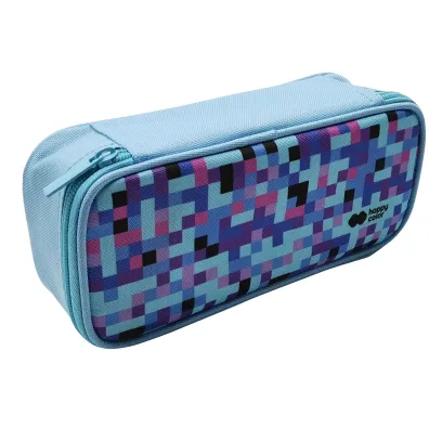 Happy Color Pi�rnik saszetka z zamkiem i klapk� wewn�trzn�, prostok�tny, PIXI blue