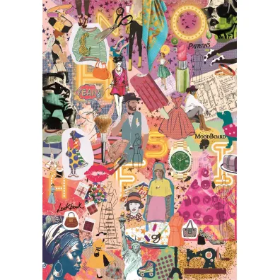 Puzzle 1000 el. Compact Fashion&Design Clementoni