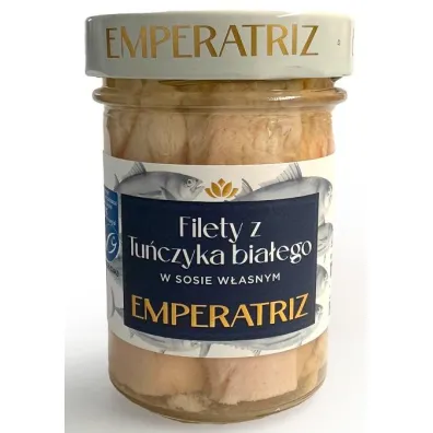 Emperatriz Tu�czyk bia�y filety MSC w sosie w�asnym 130 g