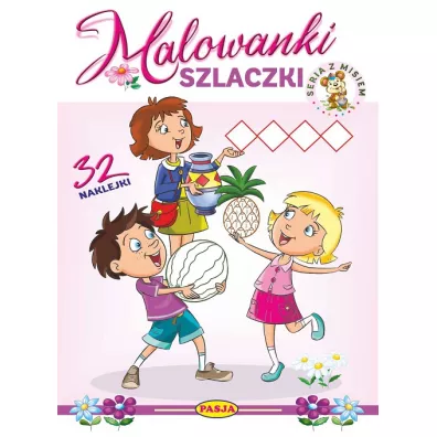 Szlaczki. Malowanki. Seria z misiem - Ernest B��dowski, W�odzimierz Kruszewski
