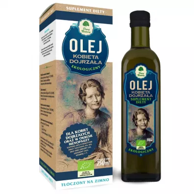 Dary Natury Olej kobieta dojrzaa Suplement diety 250 ml Bio