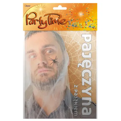 Arpex Ozdoba Hallowen Paj�czyna z paj�kiem
