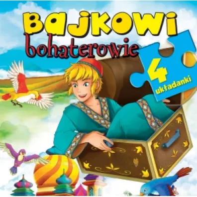4 uk�adanki. Bajkowi bohaterowie - Anna Wi�niewska