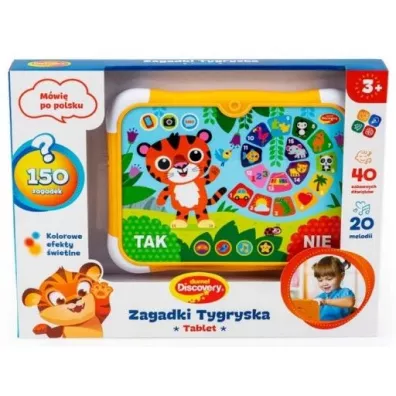 Tablet zagadki Tygryska Dumel
