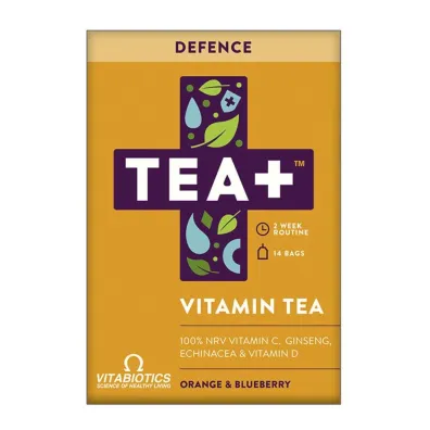 Vitabiotics Tea+ Defence herbata witaminowa wspieraj�ca odporno�� z witamin� C 14 szt.