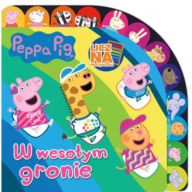 W wesoym gronie. Licz na przyjaci. winka Peppa