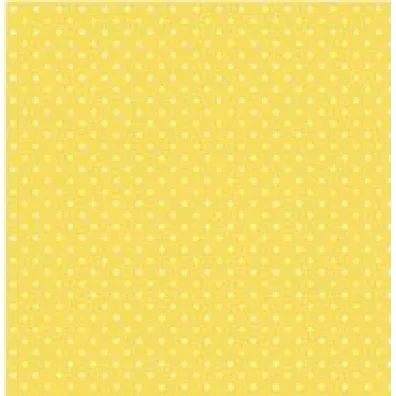Serwetki Lunch Daisy - White Dots on Yellow SDOG036809