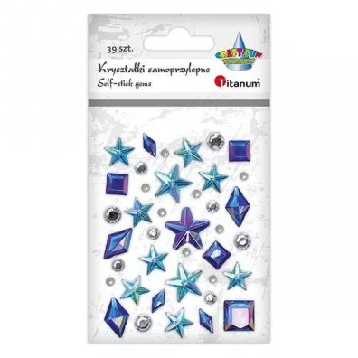 Titanum Kryszta�ki samoprzylepne mix