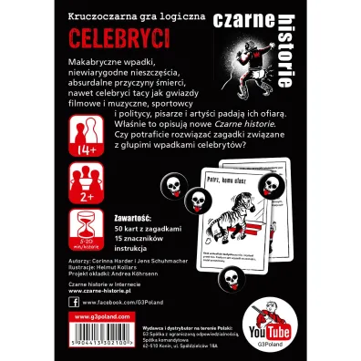 Gra Czarne historie Celebryci G3