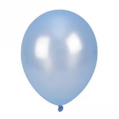 Balony metalizowane niebieskie 25cm