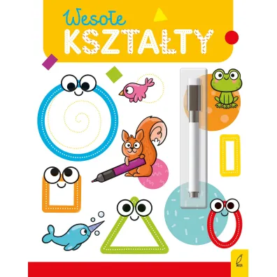 Weso�a nauka. Weso�e kszta�ty. Flamaster sucho�cieralny - Ewelina Protasewicz