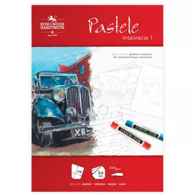 Koh-I-Noor Blok Pastele Inspiracje A4 220 g 20 kartek