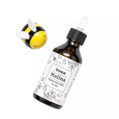 Mokosh Bee.pl Regenerujcy olejek do ciaa Malina 100 ml