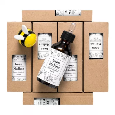 Mokosh Bee.pl Regenerujcy olejek do ciaa Malina 100 ml