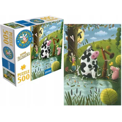 Puzzle 500 el. Superfarmer Granna