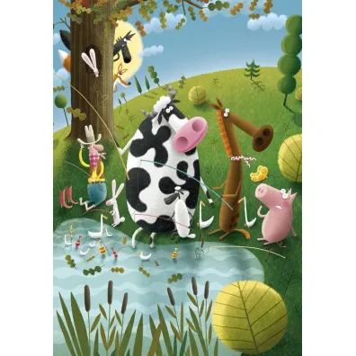 Puzzle 500 el. Superfarmer Granna