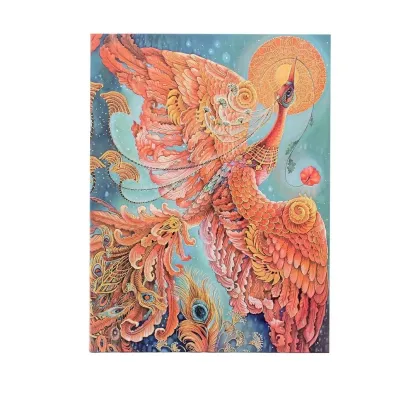 Paperblanks Birds of Happiness Notes Firebird Flexi Ultra linia