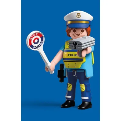 Playmobil Special Plus Policjant z radarem do pomiaru pr�dko�ci 72029