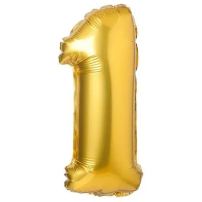 Arpex Balon foliowy matowy z�oty 1 69cm