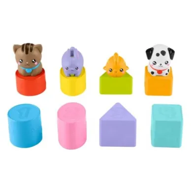 Fisher-Price. Pets Sorter Transporter z klockami Mattel