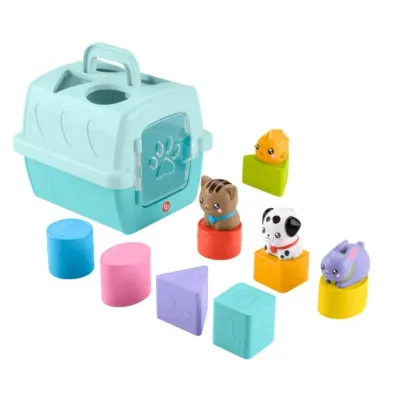 Fisher-Price. Pets Sorter Transporter z klockami Mattel