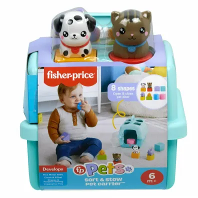 Fisher-Price. Pets Sorter Transporter z klockami Mattel