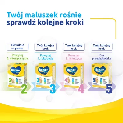 Bebiko 2 Mleko nast�pne dla niemowl�t powy�ej 6. miesi�ca �ycia 800 g