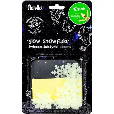Ozdoby fluorescencyjne �nie�ynki Fiorello 40 szt.mix GR-GW12
