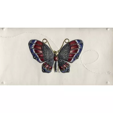 DaVinci Karnet G06 33A 230 + koperta Motyl 12x23 cm