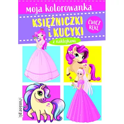 Ksi�niczki i kucyki. Moja kolorowanka