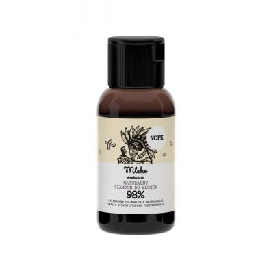 Yope Naturalny mini szampon do włosów normalnych Mleko Owsiane 40 ml