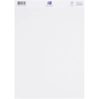 Oxford Blok artystyczny marker A4 klejony bia�y g�adka 15 kartek