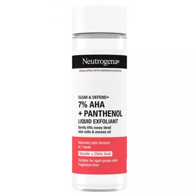 Neutrogena Clear & Defend+ Liquid Exfoliant Peeling peeling do twarzy 125 ml