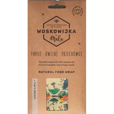 Malu Woskowijki zestaw rozmiar s + m + l 3 szt.