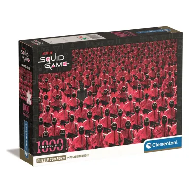 Puzzle 1000 el. Compact Netflix Squid Game Clementoni