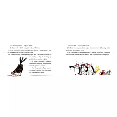 Pita kura u wozu. Kury. Tom 4