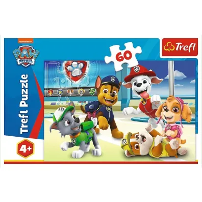 Puzzle 60 W wiecie Pieskw TREFL