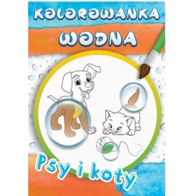 Psy i koty Malowanka wodna