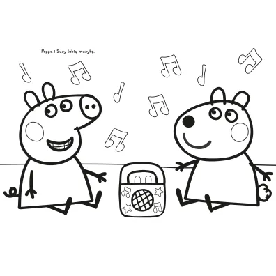 Peppa Pig Dodaj kolor�w 8. Ulubione kolory Peppy