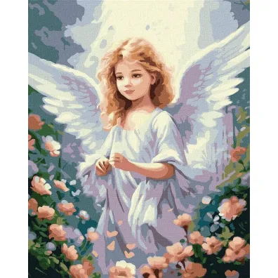 Ideyka Malowanie po numerach - Wygl�d anio�a 40x50cm
