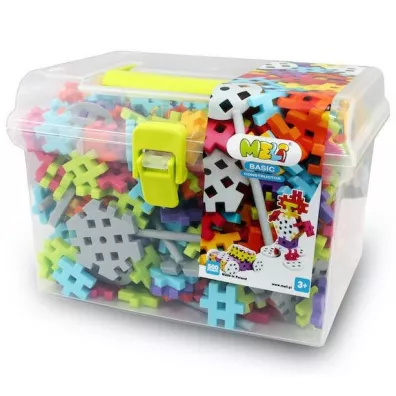 Klocki Meli Basic Constructor Travel Box 500 Elementw