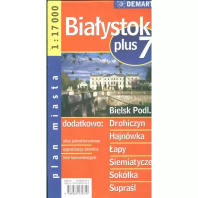 Plan miasta Bia�ystok +7 1:17 000