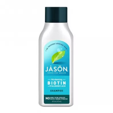 Jason Wzmacniaj�cy szampon z biotyn� i kwasem hialuronowym 473 ml