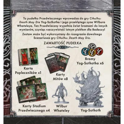 Cthulhu. Death May Die. Yog-Sothoth Portal Games