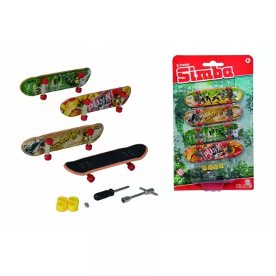 Zestaw mini deskorolek 4 szt Dickie Toys