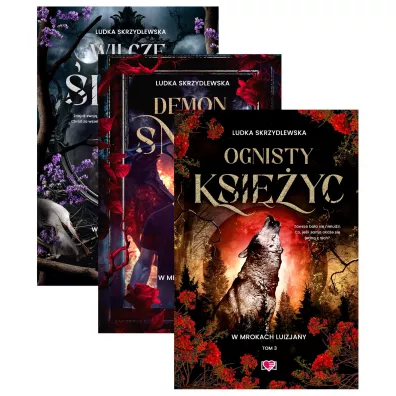 Pakiet W mrokach Luizjany. Tomy 1-3: Wilcze �lady, Demon sn�w, Ognisty ksi�yc - Ludka Skrzydlewska