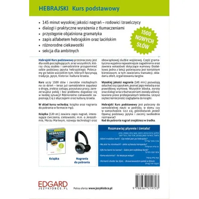 Hebrajski. Kurs podstawowy. Audio Kurs. Ksi��ka + MP3