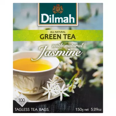 Dilmah Zielona herbata ja�minowa Jasmine Green 100 x 1,5 g